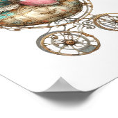 Kunstposter mit wertvollen Motiven Poster (Ecke)