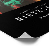 Kunstposter "NIETZSCHE" Poster (Ecke)