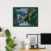 Kunstposter "Old Canal Port" Poster (Heimbüro)
