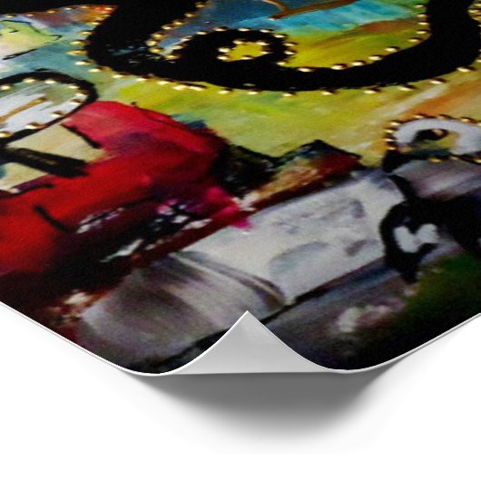 Kunstposter Poster (Ecke)