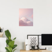 Kunstposter Soft Pastel Cloud Sky Poster (Heimbüro)