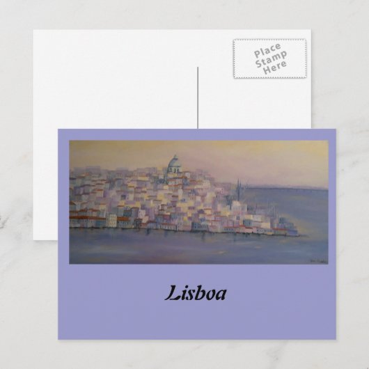 Kunstpostkarte Postkarte (Vorne/Hinten)