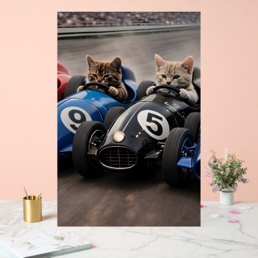 Kunstprint von Furry bringt ein Acrylschild (Hochzeit)