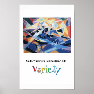 Kunstprinzipien - Vielfalt, Stella Poster