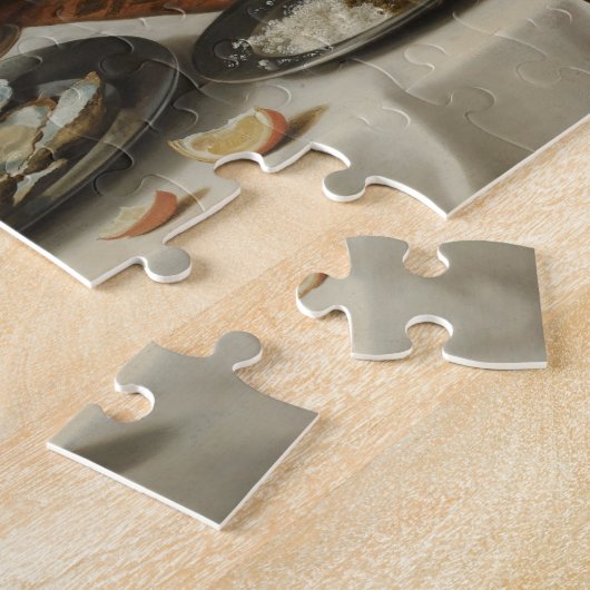 Kunstpuzzle "Still Life with Turkey Pie" Puzzle (Seite)