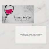 Kunstrasenglas | Hintergrund Visitenkarte (Vorne/Hinten)