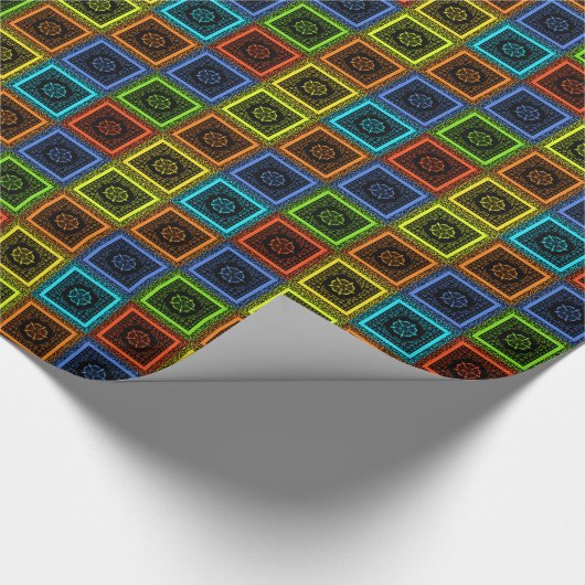 Kunstrasenprint Geschenkpapier (Ecke)