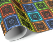 Kunstrasenprint Geschenkpapier (Rolleneckpunkt)