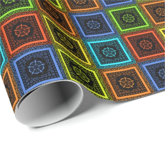 Kunstrasenprint Geschenkpapier (Rolleneckpunkt)