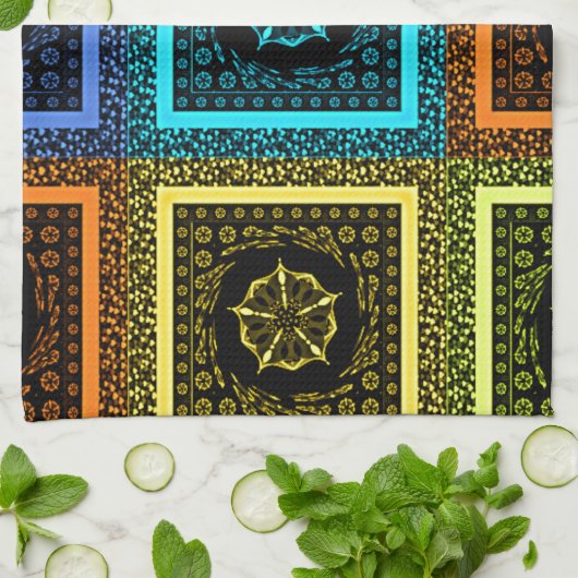 Kunstrasenprint Handtuch (Gefaltet)