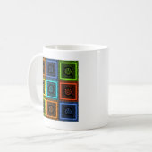 Kunstrasenprint Kaffeetasse (Vorderseite Links)