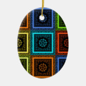 Kunstrasenprint Keramikornament (Vorne)