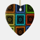 Kunstrasenprint Keramikornament (Rechts)