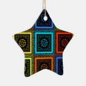 Kunstrasenprint Keramikornament (Rechts)