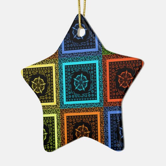 Kunstrasenprint Keramikornament (Links)