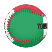 Kunstrasensport unter italienischer Flagge Geburts Baseball (Vorderseite Links)