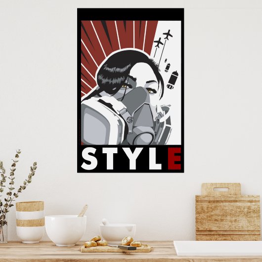 Kunstrevolution Poster (Küche)