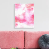 Kunstroter Avantgarde-Hintergrundfarbe Leinwanddruck (Insitu (Wohnzimmer))