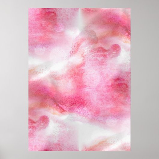 Kunstroter Avantgarde-Hintergrundfarbe Poster (Vorne)