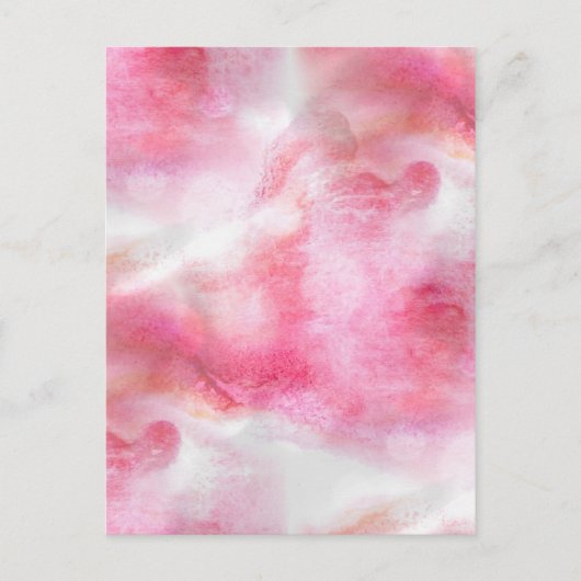 Kunstroter Avantgarde-Hintergrundfarbe Postkarte (Vorderseite)