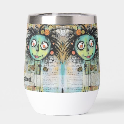 Kunstsammlerin 10 (Rückseite)