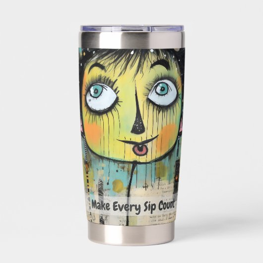 Kunstsammlerin 11 thermobecher (Vorderseite)