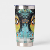 Kunstsammlerin 3 thermobecher (Rechts)