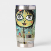 Kunstsammlerin 4 thermobecher (Rückseite)