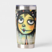 Kunstsammlerin 6 thermobecher (Rückseite)