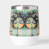 Kunstsammlerin 8 (Rückseite)