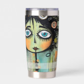 Kunstsammlerin 8 thermobecher (Rückseite)