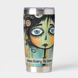 Kunstsammlerin 8 thermobecher