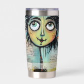 Kunstsammlerin 9 thermobecher (Rückseite)