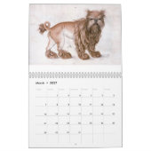 KUNSTSAMMLUNG/Tierzeichnungen 2017 Kalender (Mär 2027)
