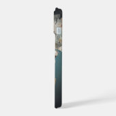 Kunstschale Afrika iPhone 15 Hülle (Linke Seite)