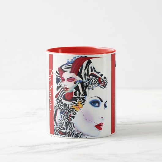 Kunstschale Tasse (Zentrum)