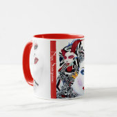 Kunstschale Tasse (Vorderseite Links)