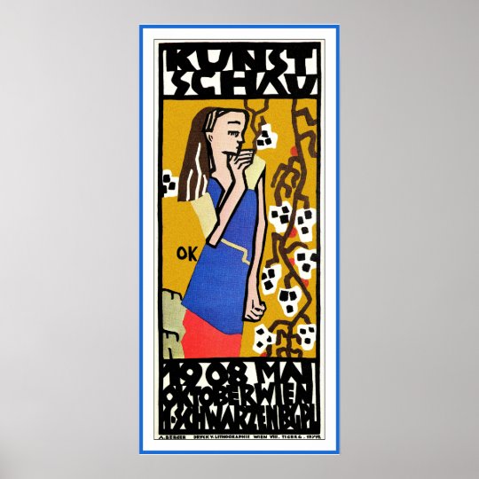 Kunstschau Wien Kunstausstellungs-Plakat - Poster