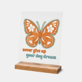 Kunstschmetterling Akrolic Acrylschild (Winkel)