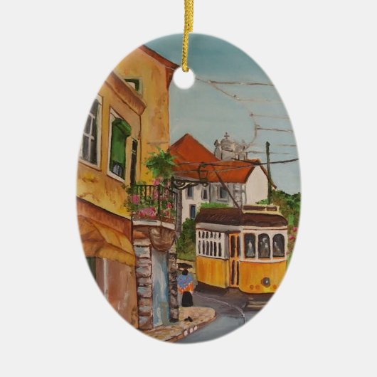 Kunstschmuck Keramikornament (Vorne)