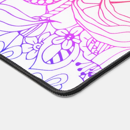 Kunstschreibmatte Schreibtischunterlage (Ecke)