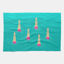 Kunstschwimmer - Schwimmen unter Wasser