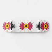 Kunstsonnenblume Skateboard (Horizontal)