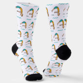 Kunstspringen Socken (Gewinkelt)