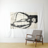 Kunststil von Amedeo Modigliani Wandteppich (Beispiel (Horizontal))