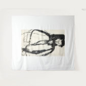 Kunststil von Amedeo Modigliani Wandteppich (Vorderseite (Horizontal))