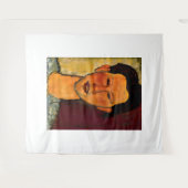 Kunststil von Amedeo Modigliani Wandteppich (Vorderseite (Horizontal))
