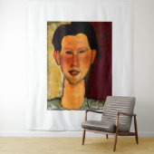 Kunststil von Amedeo Modigliani Wandteppich (Beispiel)