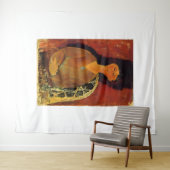 Kunststil von Amedeo Modigliani Wandteppich (Beispiel (Horizontal))