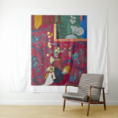 Kunststil von Henri Matisse Wandteppich (Beispiel (Horizontal))